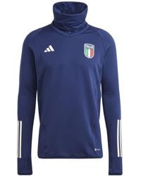 adidas - Italy 2023/24 Warm Up Top - Lyst