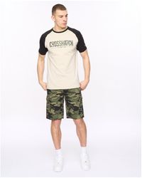 Crosshatch - Camtort Solid Bermuda Shorts - Lyst