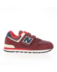 New Balance - Kids 574 Hook And Loop Trainers - Lyst