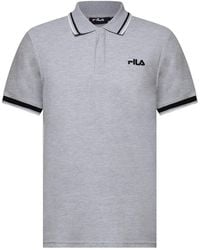 Fila - Bowey Collared Neck Short Sleeve Regular Fit Shirt - Lyst