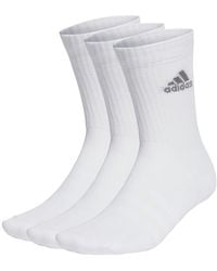 adidas - 3-pack Cushioned Crew Socks - Lyst