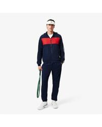 Lacoste - Colour-Block Logo Stripe Tennis Jacket - Lyst