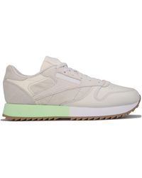reebok classic leather double platform