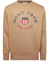 GANT - Graph Crewneck - Lyst