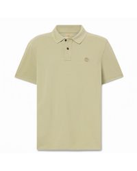 Timberland - Millers Logo Collared Neck Short Sleeve Shirt - Lyst
