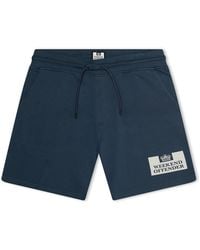 Weekend Offender - Parma Logo Print Text Graphic Sweat Shorts - Lyst
