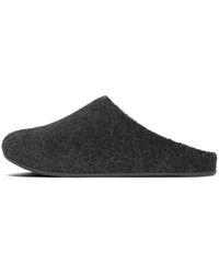 Fitflop - Shove Felt Slippers - Lyst