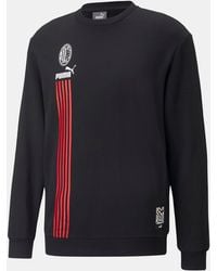 PUMA - Ac Millan Fc Ftblculture Crew Neck Sweatshirt - Lyst