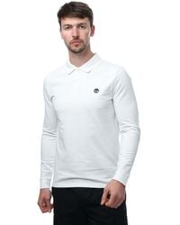 Timberland - Millers River Ls Slim Polo Shirt - Lyst