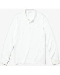 Lacoste - Long Sleeve Polo Shirt - Lyst