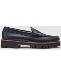 G.H. Bass & Co. - Larson Softy Super Lug Weejuns Loafer Shoes - Lyst