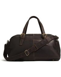 G.H.BASS G.h. Bass Jameson Leather Duffel - Brown