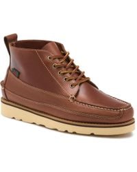 gh bass men's leather camp shoe