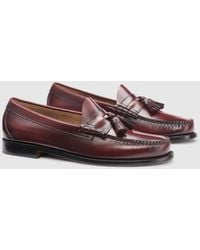 G.H. Bass & Co. - Lennox Leather Tassel Weejuns Loafers - Lyst