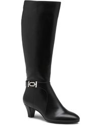 bass wide calf boots