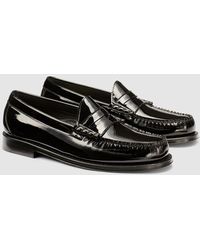 G.H. Bass & Co. - Larson Monogram Heritage Weejuns Loafer Shoes - Lyst