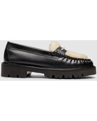 G.H. Bass & Co. - Whitney Cozy Super Lug Weejuns Loafer Shoes - Lyst