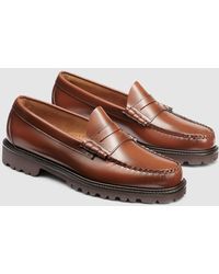 G.H. Bass & Co. - Larson Lug Weejuns Loafers - Lyst