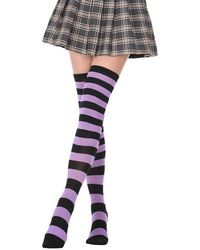 Ghoul RIP Not A Phase Stockings - Purple