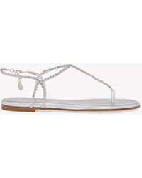 Gianvito Rossi - Eternity Thong, Sandals And Mules - Lyst