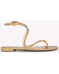 Gianvito Rossi - Jungle Mamba Flat - Lyst