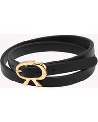 Gianvito Rossi - Ribbon Loop, Noir - Lyst