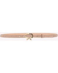 Gianvito Rossi - Crystal Ribbon Belt - Lyst