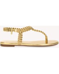 Gianvito Rossi - Ubud Thong 05, Flats - Lyst