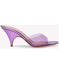 Gianvito Rossi - Sofia Mule 70, Lila - Lyst