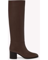 Gianvito Rossi - Santiago 60, Marron - Lyst