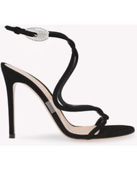 Gianvito Rossi - Mamba Crystal, Sandals And Mules - Lyst