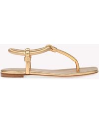 Gianvito Rossi - Juno Thong 05, Flats - Lyst