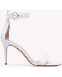 Gianvito Rossi - Portofino 85, Sandals, , Leather - Lyst