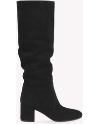 Gianvito Rossi - Glen 60, Boots, , Suede - Lyst