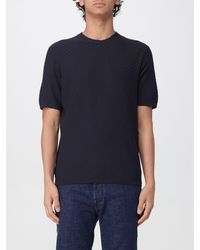 Emporio Armani - Viscose Blend Crewneck Sweater - Lyst