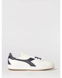 Diadora - B.Elite Dominio Grained Leather Sneakers - Lyst