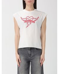 Zadig & Voltaire - Zadig &Amp Voltaire Cloe Hc Heart Wings Rhinestone Tank Top By - Lyst
