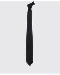 DSquared² - Corbata Clásica De Pura Seda Con Logo Aplicado - Lyst