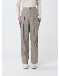 Isabel Marant - Ceryne Striped Cotton Trousers - Lyst