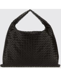 Bottega Veneta - Hop Large Intrecciato Leather Shoulder Bag - Lyst