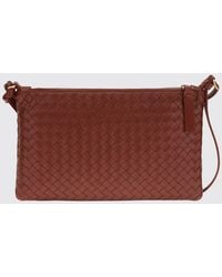 Bottega Veneta - Small Woven Nappa Crossbody Bag - Lyst