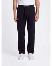 Moose Knuckles - Pantalones De Jogging De Algodón Con Cordón Y Logo - Lyst