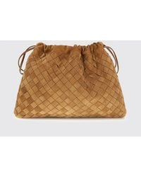 Bottega Veneta - Woven Suede Dustbag - Lyst