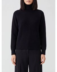 Drumohr - Lambswool Turtleneck Jumper With Dropped Shoulders - Lyst