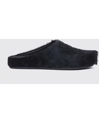 Marni - Fur Sabots - Lyst