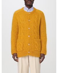 Valentino Garavani - Cable-Knit Mohair-Blend Cardigan - Lyst