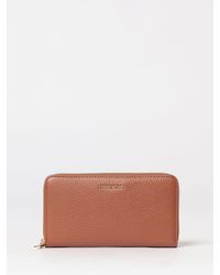 Coccinelle - Metallic Soft Grained Wallet - Lyst