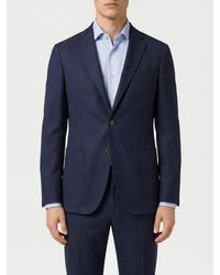Sartorio Napoli - Single-Breasted Cashmere And Silk Blazer With Peak Lapels - Lyst