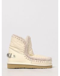 Mou - Flat Ankle Boots - Lyst