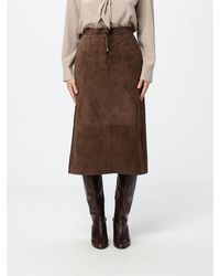 Max Mara - A-Line Midi Skirt - Lyst